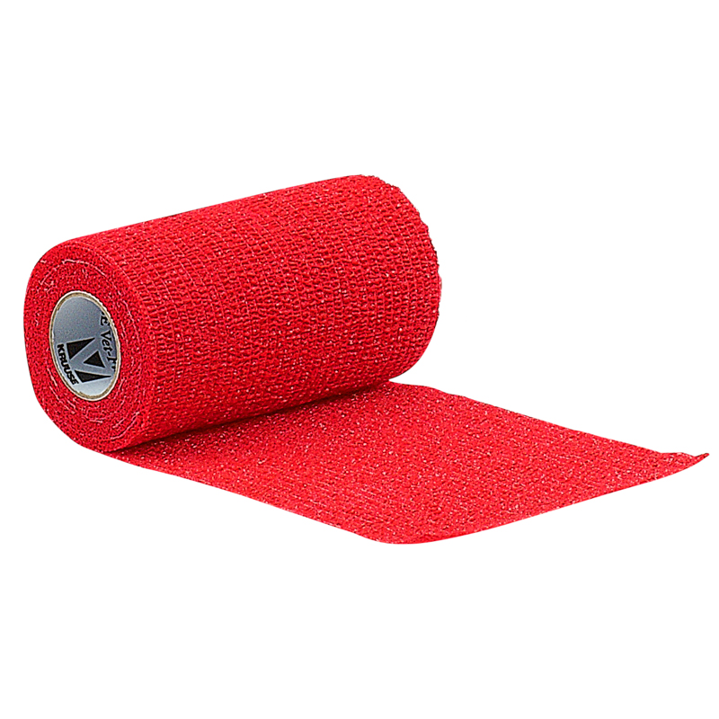KRUUSE Vet-Flex Bandage 5cm Red