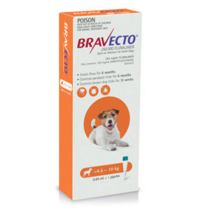 Bravecto Orange Spot-On for Small Dogs - Single