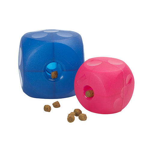 Buster Magenta Red Soft Mini Cube for Dogs