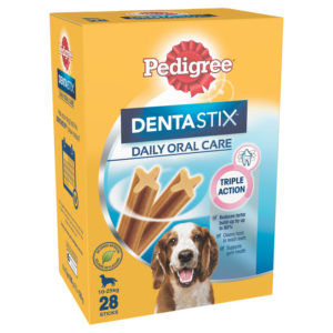 Pedigree DentaStix Dental Treats for Medium Dogs - 28 Pack