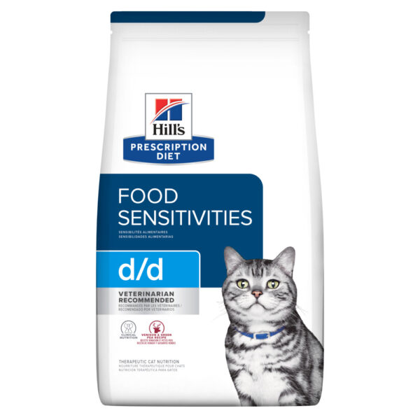 Hill's Prescription Diet d/d Skin/Food Sensitivities Dry Cat Food 1.6kg