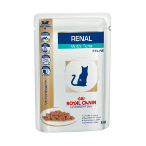 Royal Canin Vet Diet Feline Renal with Tuna 85g x 12 Pouches